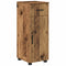 vidaXL Bathroom Furniture Set with Door 5 pcs Old wood 61 x 35 x 64 cm