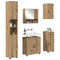 vidaXL Bathroom Furniture Set 5 pcs Artisan oak 61 x 35 x 64 cm