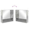 vidaXL Bathroom Furniture Set 4 pcs Concrete grey 61 x 35 x 64 cm