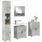 vidaXL Bathroom Furniture Set 4 pcs Concrete grey 61 x 35 x 64 cm