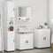 vidaXL Bathroom Furniture Set 4 pcs High gloss white 61 x 35 x 64 cm