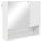 vidaXL Bathroom Furniture Set 4 pcs High gloss white 61 x 35 x 64 cm