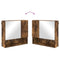 vidaXL Bathroom Furniture Set 4 pcs Smoked oak 61 x 35 x 64 cm