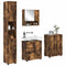 vidaXL Bathroom Furniture Set 4 pcs Smoked oak 61 x 35 x 64 cm