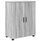 vidaXL Bathroom Furniture Set 4 pcs Grey sonoma 61 x 35 x 64 cm