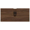 vidaXL Bathroom Furniture Set 2 pcs Brown oak 76.5 x 35 x 64 cm