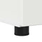 vidaXL Bathroom Furniture Set with Shelf 3 pcs White 76.5 x 35 x 64 cm