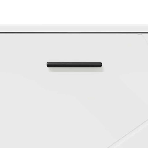 vidaXL Bathroom Furniture Set with Shelf 3 pcs White 76.5 x 35 x 64 cm