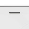 vidaXL Bathroom Furniture Set with Shelf 3 pcs White 76.5 x 35 x 64 cm
