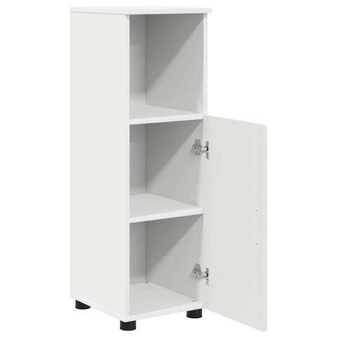 vidaXL Bathroom Furniture Set with Shelf 3 pcs White 76.5 x 35 x 64 cm