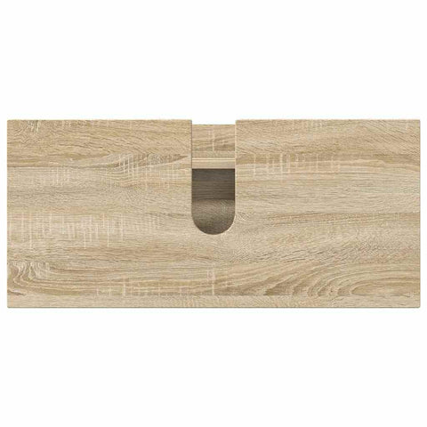 vidaXL Bathroom Furniture Set 3 pcs Sonoma oak 76.5 x 35 x 64 cm