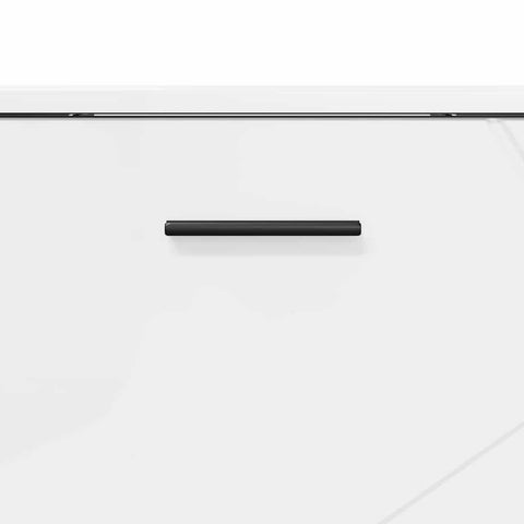 vidaXL Bathroom Furniture Set 3 pcs High gloss white 76.5 x 35 x 64 cm