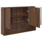 vidaXL Bathroom Furniture Set 3 pcs Brown oak 76.5 x 35 x 64 cm
