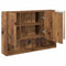 vidaXL Bathroom Furniture Set 3 pcs Old wood 76.5 x 35 x 64 cm