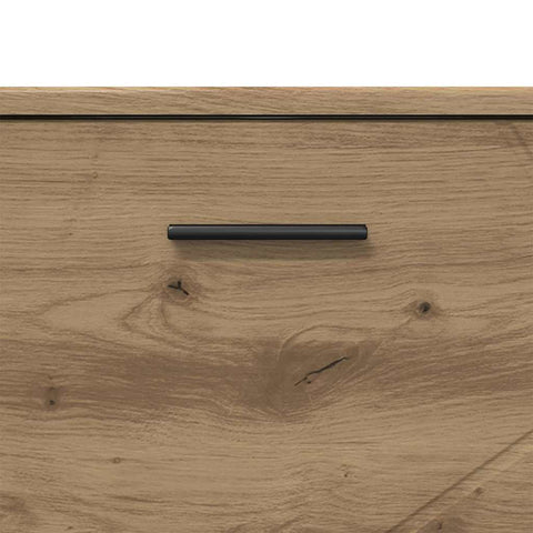 vidaXL Bathroom Furniture Set 3 pcs Artisan oak 76.5 x 35 x 64 cm