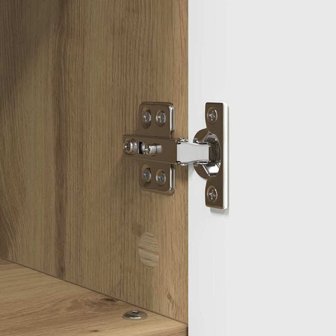 vidaXL Bathroom Furniture Set 3 pcs Artisan oak 76.5 x 35 x 64 cm