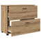 vidaXL Bathroom Furniture Set 3 pcs Artisan oak 76.5 x 35 x 64 cm