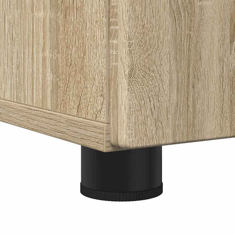 vidaXL Bathroom Furniture Set 3 pcs Sonoma oak 76.5 x 35 x 64 cm