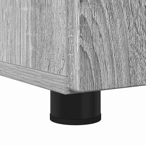 vidaXL Bathroom Furniture Set with Drawer with Shelf 3 pcs Grey Sonoma