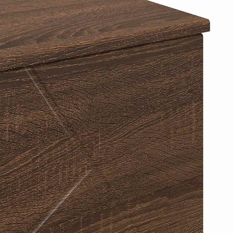 vidaXL Bathroom Furniture Set 3 pcs Brown oak 76.5 x 35 x 64 cm