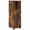 vidaXL Bathroom Furniture Set 4 pcs Smoked oak 30 x 35 x 192 cm