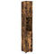 vidaXL Bathroom Furniture Set 4 pcs Smoked oak 30 x 35 x 192 cm