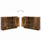 vidaXL Bathroom Furniture Set 4 pcs Smoked oak 30 x 35 x 192 cm