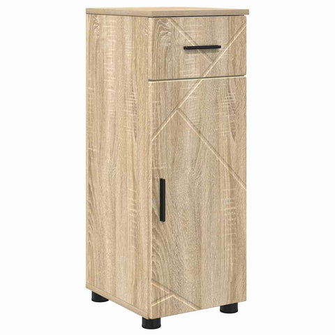 vidaXL Bathroom Furniture Set 4 pcs Sonoma oak 30 x 35 x 192 cm