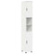 vidaXL Bathroom Furniture Set 4 pcs High gloss white 30 x 35 x 192 cm