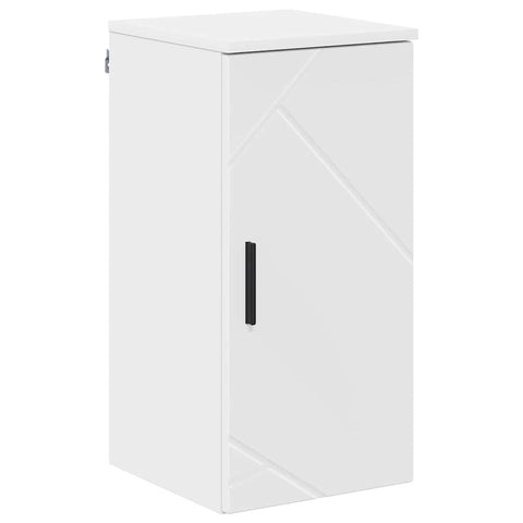 vidaXL Bathroom Furniture Set 5 pcs High gloss white 30 x 35 x 192 cm