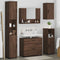vidaXL Bathroom Furniture Set 5 pcs Brown oak 30 x 35 x 192 cm