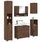 vidaXL Bathroom Furniture Set 5 pcs Brown oak 30 x 35 x 192 cm