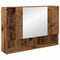 vidaXL Bathroom Furniture Set 5 pcs Old wood 30 x 35 x 192 cm