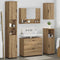 vidaXL Bathroom Furniture Set 5 pcs Artisan oak 30 x 35 x 192 cm