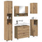 vidaXL Bathroom Furniture Set 5 pcs Artisan oak 30 x 35 x 192 cm