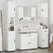 vidaXL Bathroom Furniture Set with Drawer 5 pcs White 30 x 35 x 192 cm