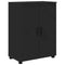 vidaXL Bathroom Furniture Set with Drawer 4 pcs Black 30 x 35 x 192 cm