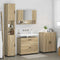 vidaXL Bathroom Furniture Set 4 pcs Sonoma oak 30 x 35 x 192 cm
