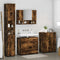 vidaXL Bathroom Furniture Set 4 pcs Smoked oak 30 x 35 x 192 cm