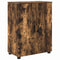 vidaXL Bathroom Furniture Set 4 pcs Smoked oak 30 x 35 x 192 cm