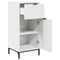 vidaXL Bathroom Furniture Set with Shelf 2 pcs White 39.5 x 36 x 88 cm