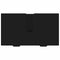 vidaXL Bathroom Furniture Set with Shelf 2 pcs Black 39.5 x 36 x 88 cm