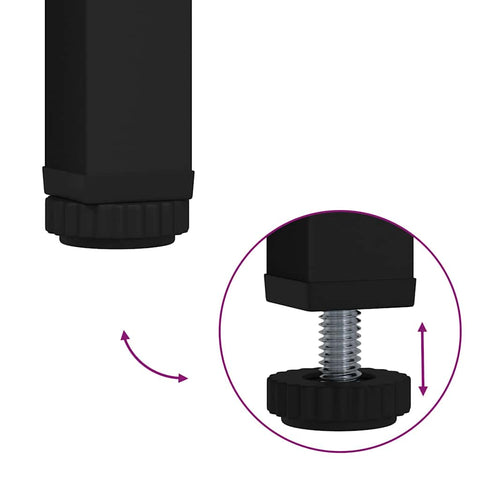 vidaXL Bathroom Furniture Set 2 pcs High gloss white 39.5 x 36 x 88 cm