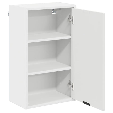 vidaXL Bathroom Furniture Set with Shelf 3 pcs White 39.5 x 36 x 88 cm