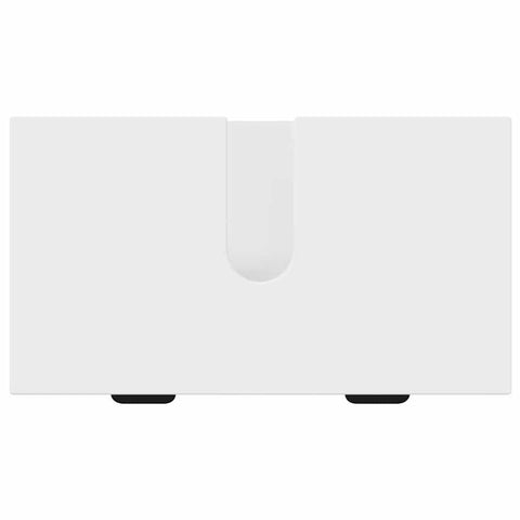 vidaXL Bathroom Furniture Set with Shelf 3 pcs White 39.5 x 36 x 88 cm