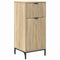 vidaXL Bathroom Furniture Set Sonoma Oak Engineered wood, Metal