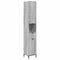 vidaXL Bathroom Furniture Set Grey Sonoma Engineered wood, Metal
