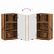 vidaXL Bathroom Furniture Set Old Wood Engineered wood, Metal