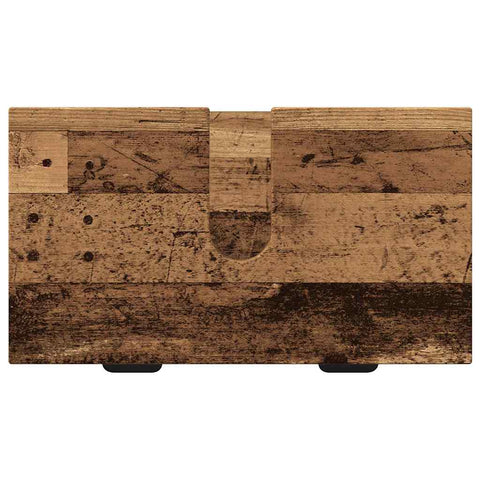 vidaXL Bathroom Furniture Set Old Wood Engineered wood, Metal