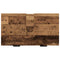 vidaXL Bathroom Furniture Set Old Wood Engineered wood, Metal